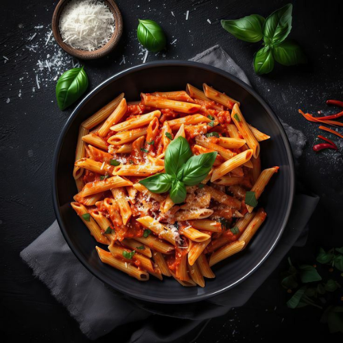 Tavuklu Soya Soslu Makarna
